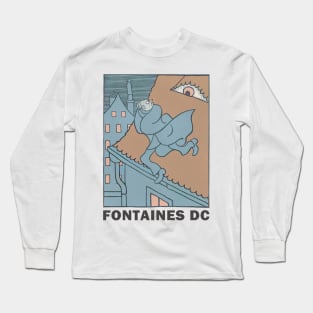 Fontaines DC • • Retro Fan Design Long Sleeve T-Shirt